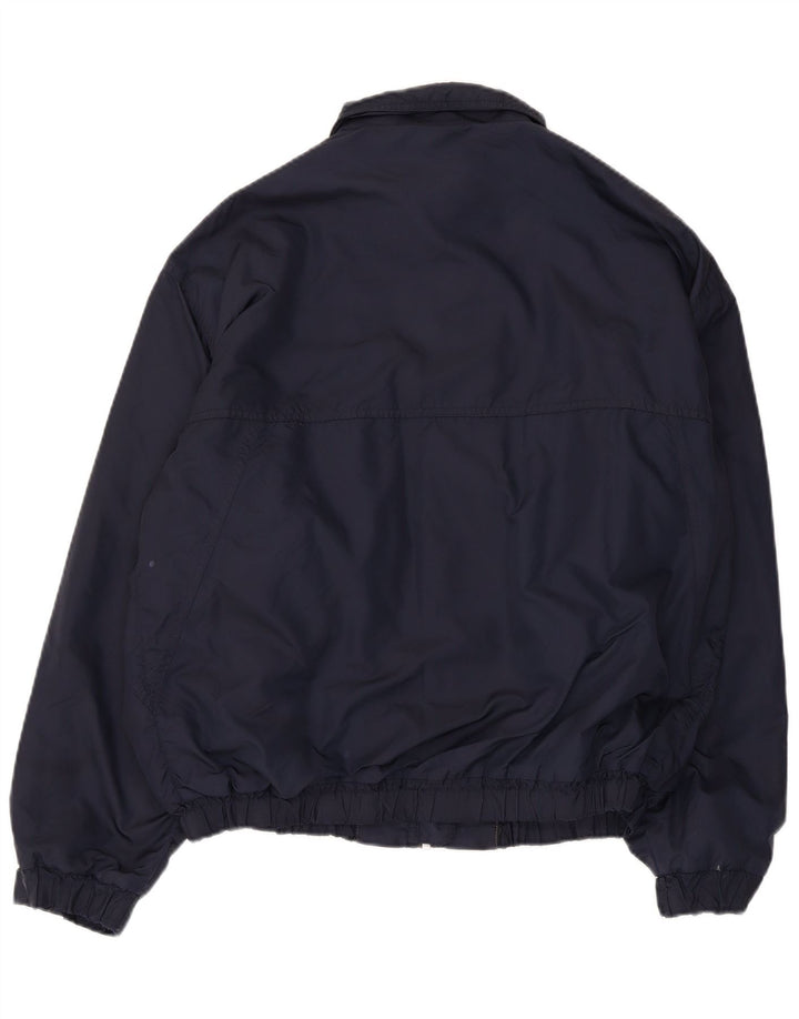 Murphy & Nye Mens Windbreaker Jacket UK 42 XL Navy Blue Polyester