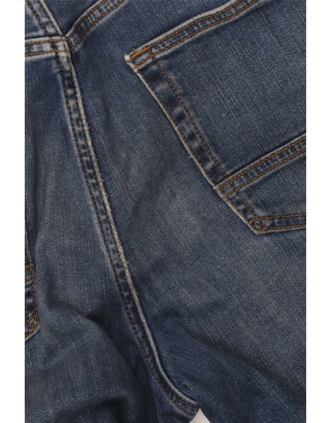 Marks & Spencer Mens Straight Jeans W34 L31 Blue Cotton