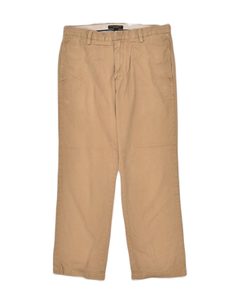 BANANA REPUBLIC Mens Straight Chino Trousers W32 L30  Beige Cotton | Vintage Banana Republic | Thrift | Second-Hand Banana Republic | Used Clothing | Messina Hembry 