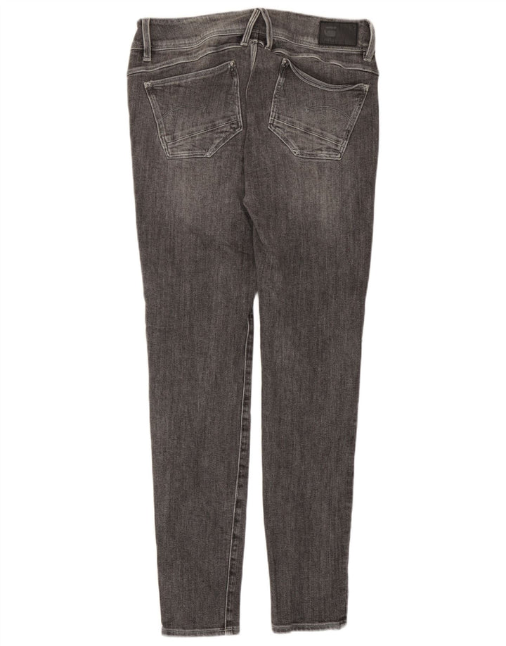 G-Star Womens Skinny Jeans W29 L32 Grey Cotton