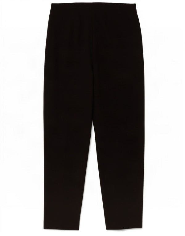 Marks & Spencer Womens Slim Cropped Trousers UK 10 Smalll W28 L26 Black