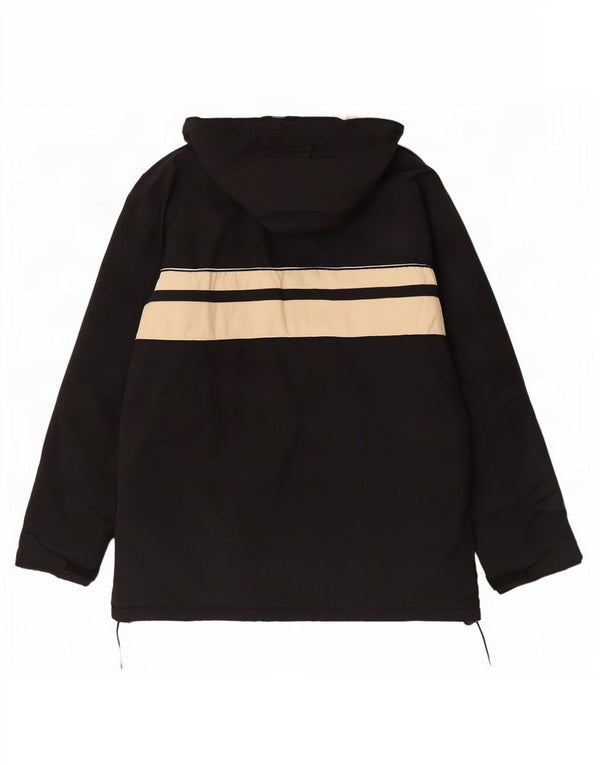 Chiemsee Mens Hooded Windbreaker Jacket UK 44 2XL Black Colourblock