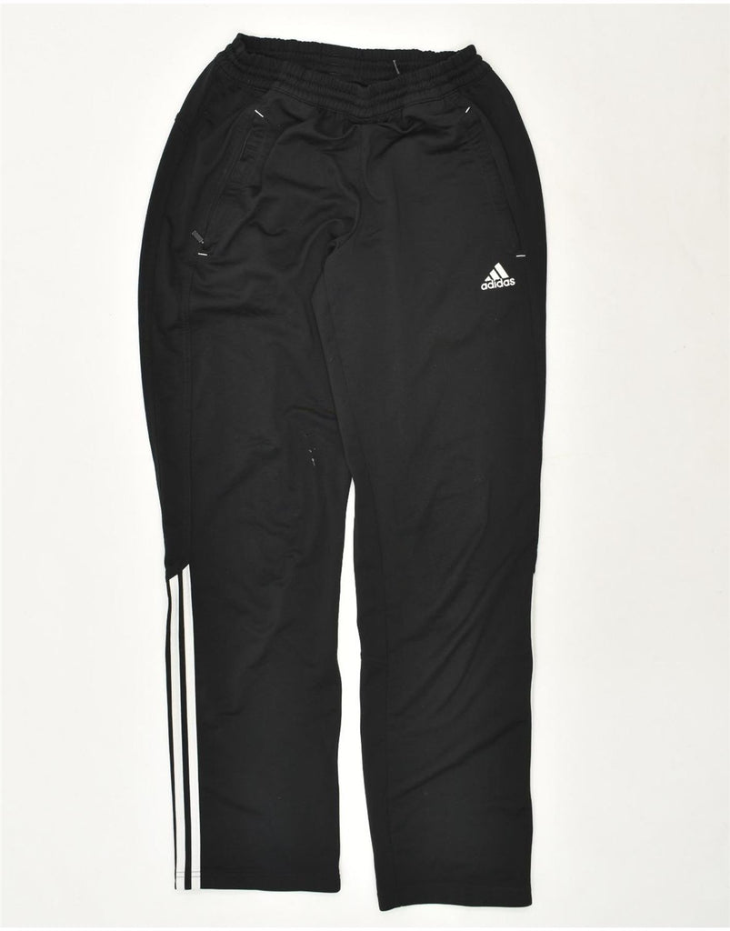 ADIDAS Mens Tracksuit Trousers Medium Black Polyester | Vintage Adidas | Thrift | Second-Hand Adidas | Used Clothing | Messina Hembry 