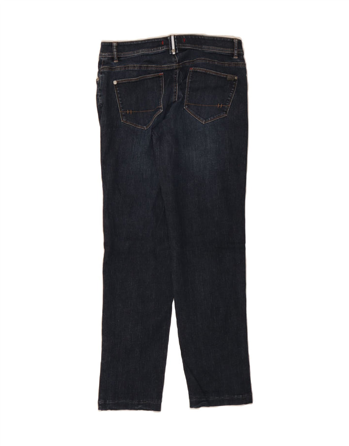 L.L.BEAN Womens Straight Jeans US 8 Medium W28 L29 Navy Blue Cotton Vintage L.L.Bean and Second-Hand L.L.Bean from Messina Hembry 