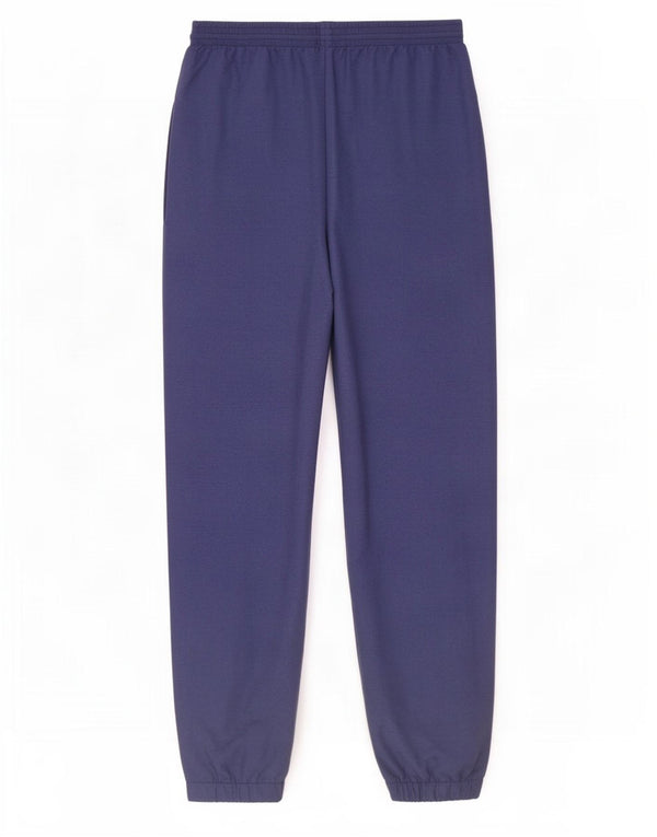 Reebok Mens Tracksuit Trousers Joggers Small Navy Blue Nylon