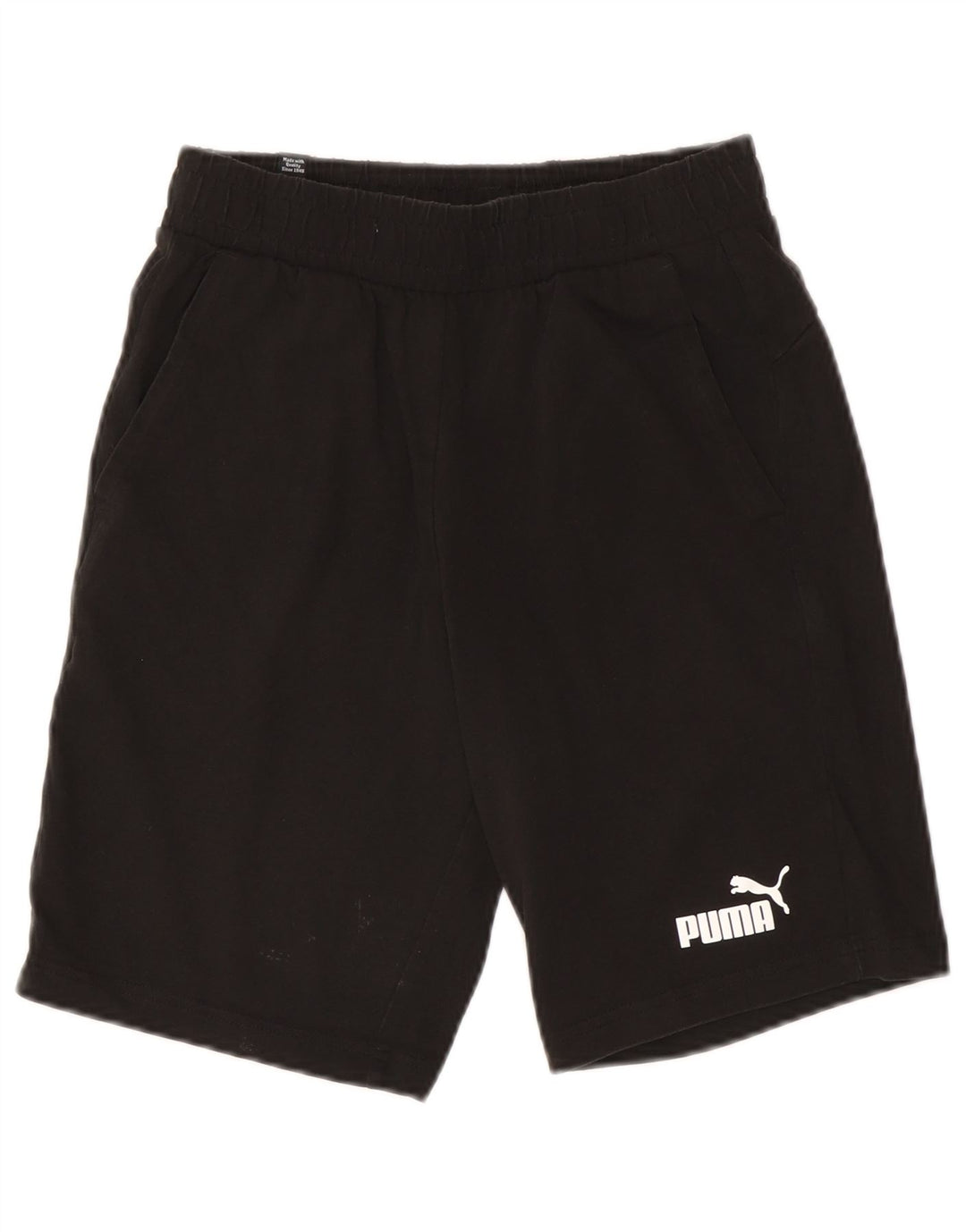 Puma Mens Sport Shorts Small Black Cotton
