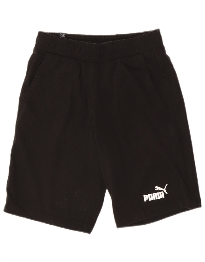 Puma Mens Sport Shorts Small Black Cotton