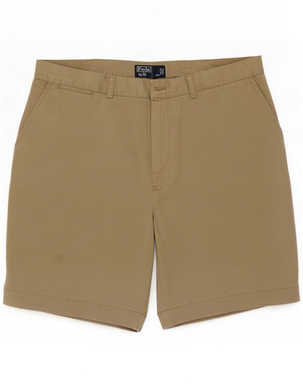 Polo Ralph Lauren Mens Prospect Pant Chino Shorts XL W38 Beige Cotton
