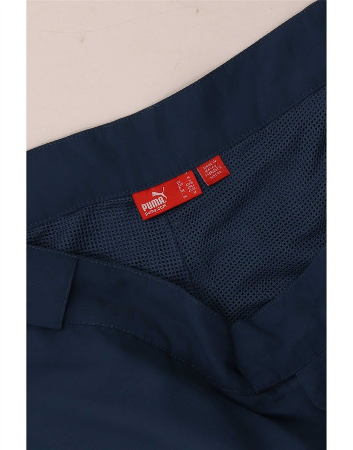 Puma Mens Graphic Cargo Shorts Medium W30  Blue