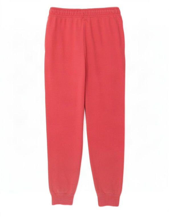 Nike Womens Tracksuit Trousers Joggers UK 8 Small Pink Cotton