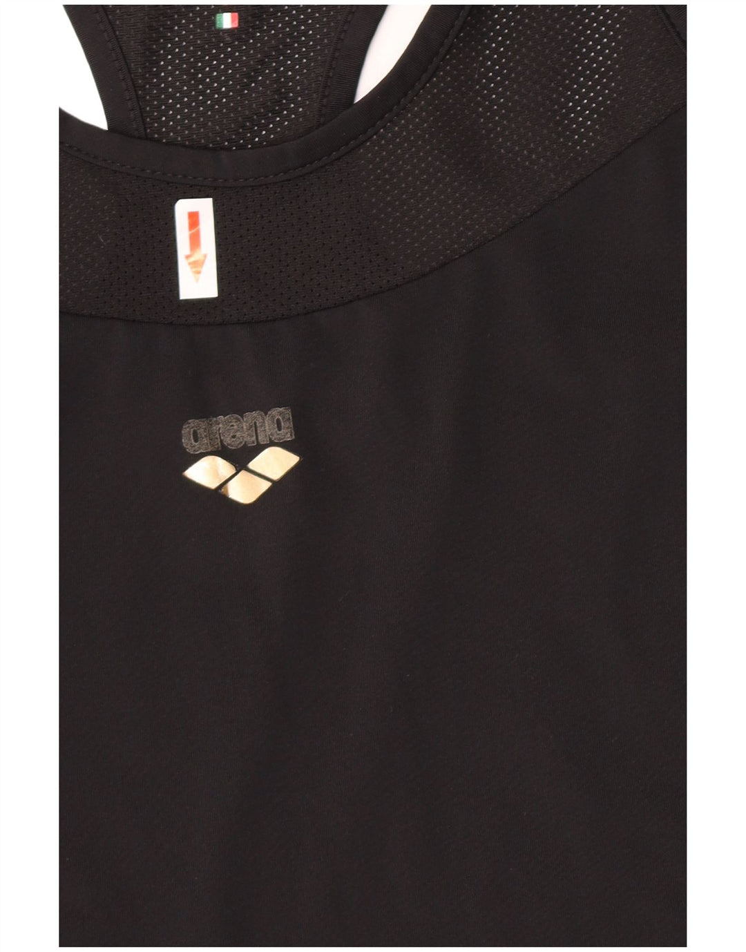 Arena Womens Vest Top UK 12 Medium Black Polyester