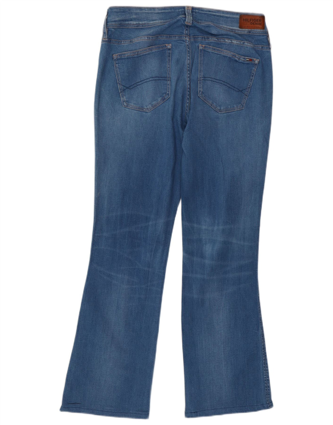 Tommy Hilfiger Womens Bootcut Jeans W31 L29 Blue Cotton