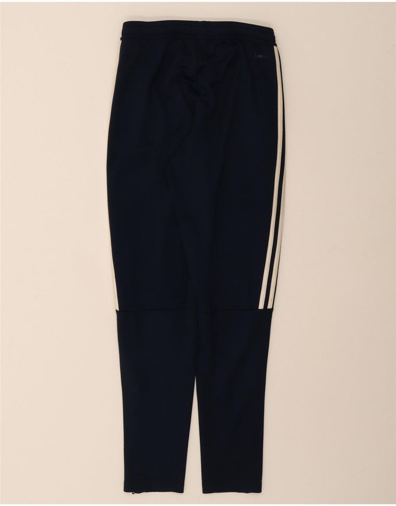 ADIDAS Womens Tracksuit Trousers UK 8 Small  Navy Blue Polyester Vintage Adidas and Second-Hand Adidas from Messina Hembry 