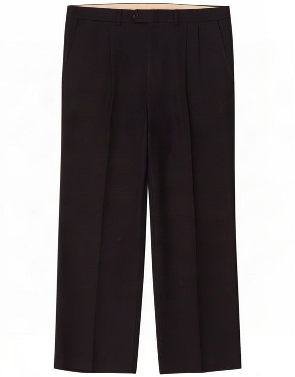 Pierre Cardin Womens Pegged Suit Trousers IT 54 3XL W38 L30 Navy Blue