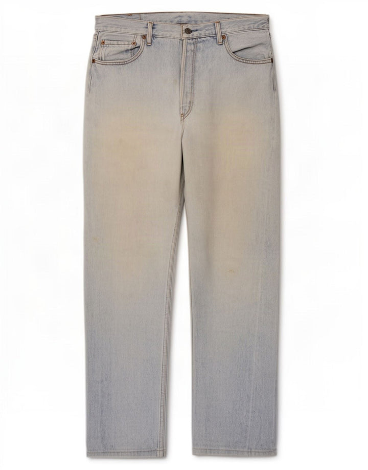 Levi's Mens Straight Jeans W34 L30 Blue