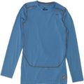 NIKE Boys Dri Fit Top Long Sleeve 13-14 Years XL Blue Polyester Vintage Nike and Second-Hand Nike from Messina Hembry 