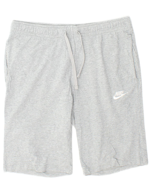 Nike Mens Sport Shorts Medium Grey Cotton