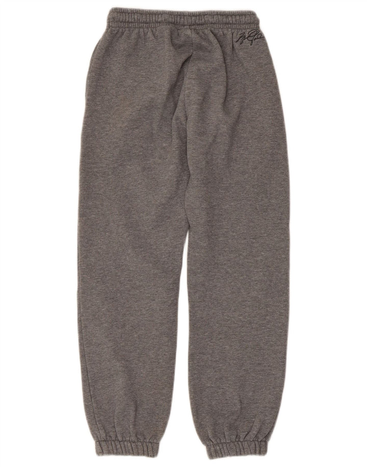 JORDAN Boys Tracksuit Trousers Joggers 10-11 Years Medium Grey Flecked