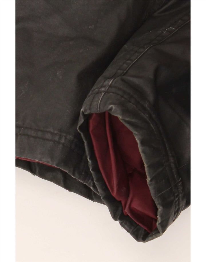 Camel Active Mens Windbreaker Jacket EU 58 2XL Black Cotton