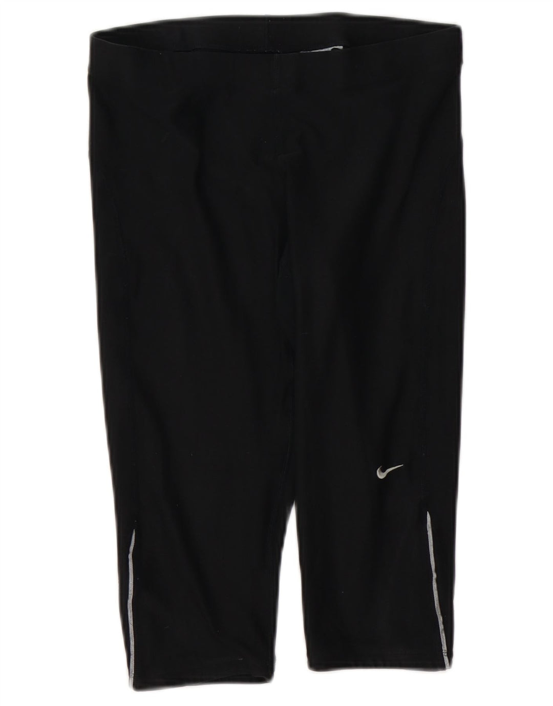 Nike Womens Dri Fit Capri Tracksuit Trousers UK 12/14 Medium Black