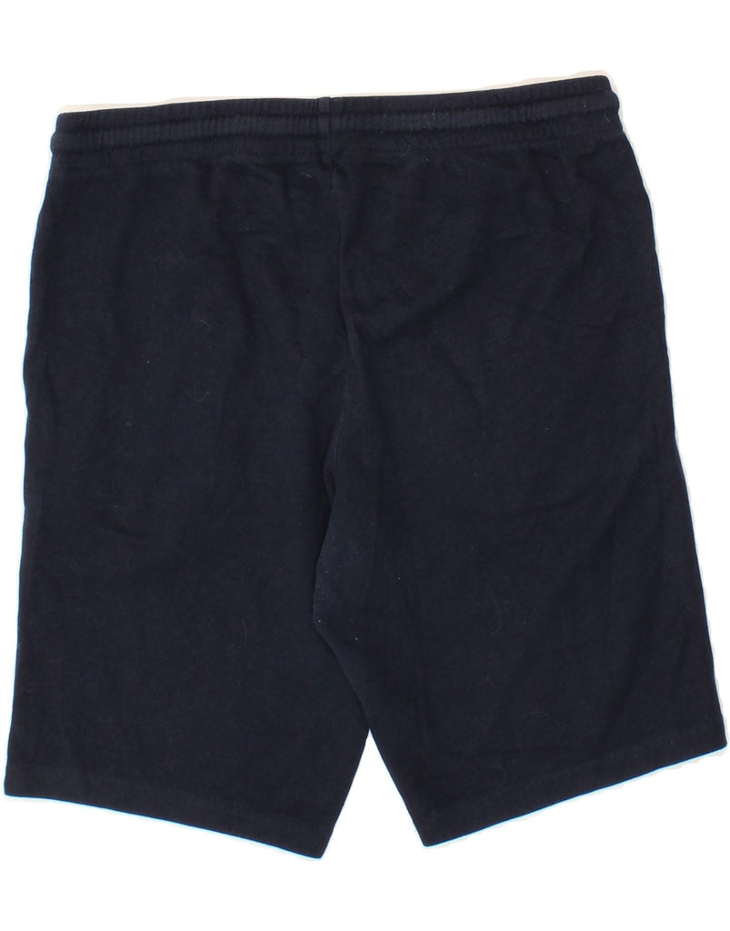 JACK & JONES Boys Graphic Sport Shorts 15-16 Years Navy Blue Cotton Vintage Jack & Jones and Second-Hand Jack & Jones from Messina Hembry 