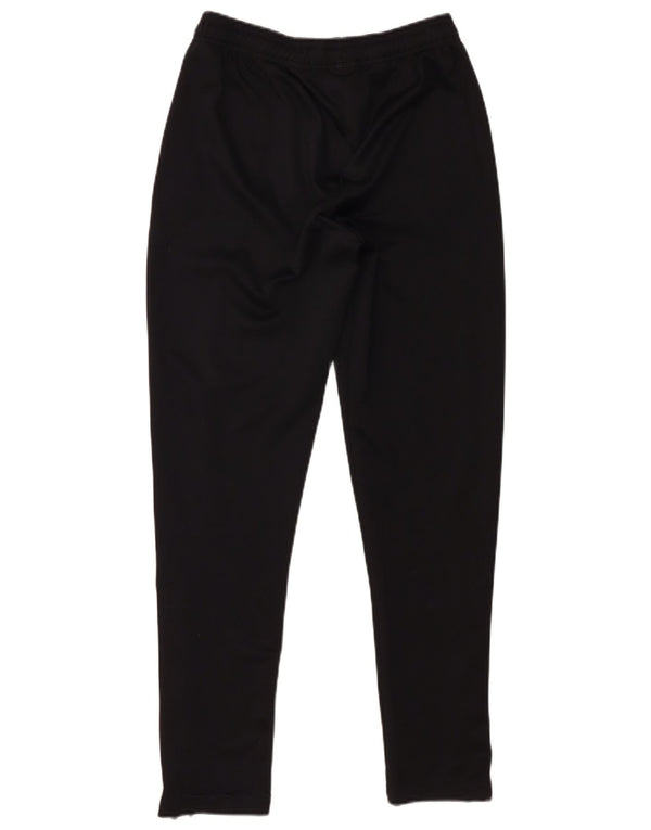 Adidas Boys Climalite Tracksuit Trousers 13-14 Years Black Polyester