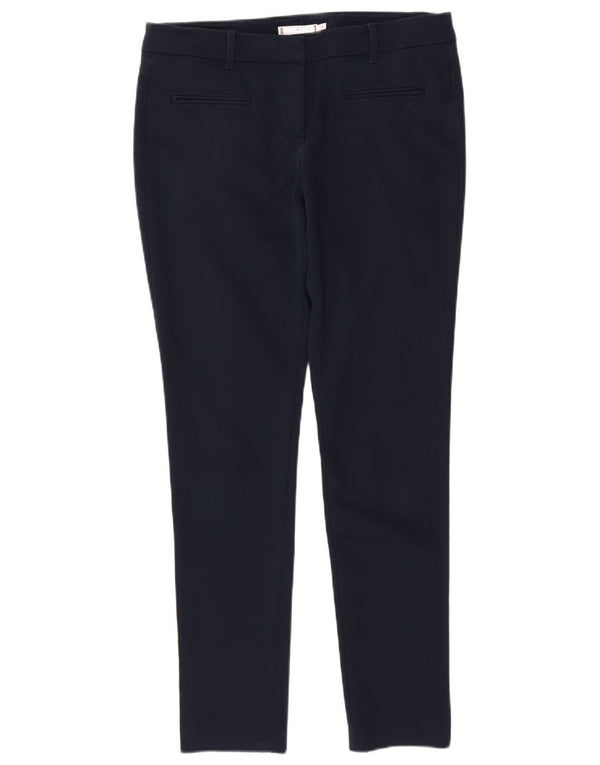 Tommy Hilfiger Womens Skinny Casual Trousers US 10 Large W32 L30 Navy Blue
