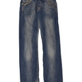 G-Star Womens Bootcut Jeans W28 L34 Blue Cotton