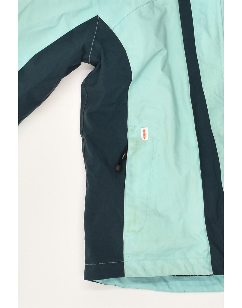 JACK WOLFSKIN Boys Hooded Windbreaker Jacket 9-10 Years Turquoise | Vintage Jack Wolfskin | Thrift | Second-Hand Jack Wolfskin | Used Clothing | Messina Hembry 