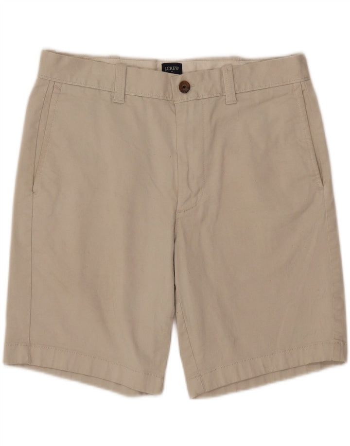 J. CREW Mens Chino Shorts US 9 Medium W31  Beige Cotton Vintage J. Crew and Second-Hand J. Crew from Messina Hembry 