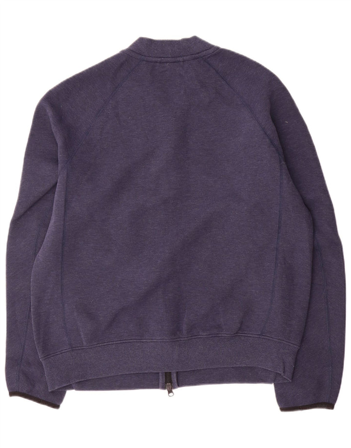 Nike Mens Tracksuit Top Jacket Medium Navy Blue Cotton