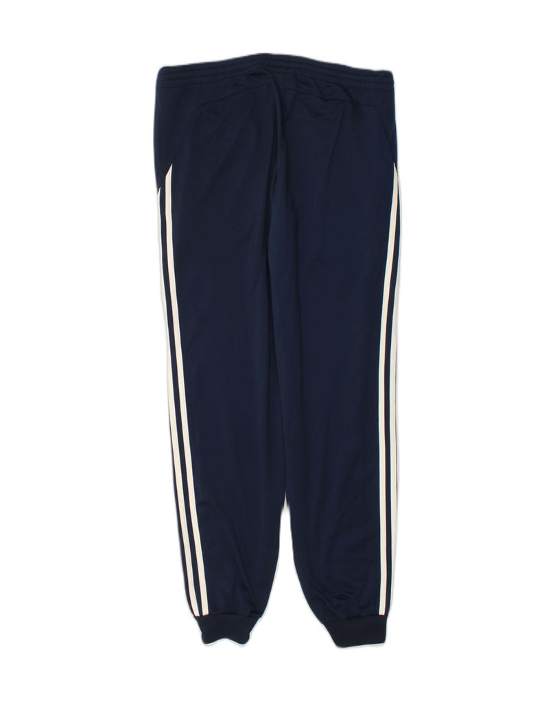 ADIDAS Mens Tracksuit Trousers Joggers UK 40/42 Medium Navy Blue Polyester | Vintage Adidas | Thrift | Second-Hand Adidas | Used Clothing | Messina Hembry 