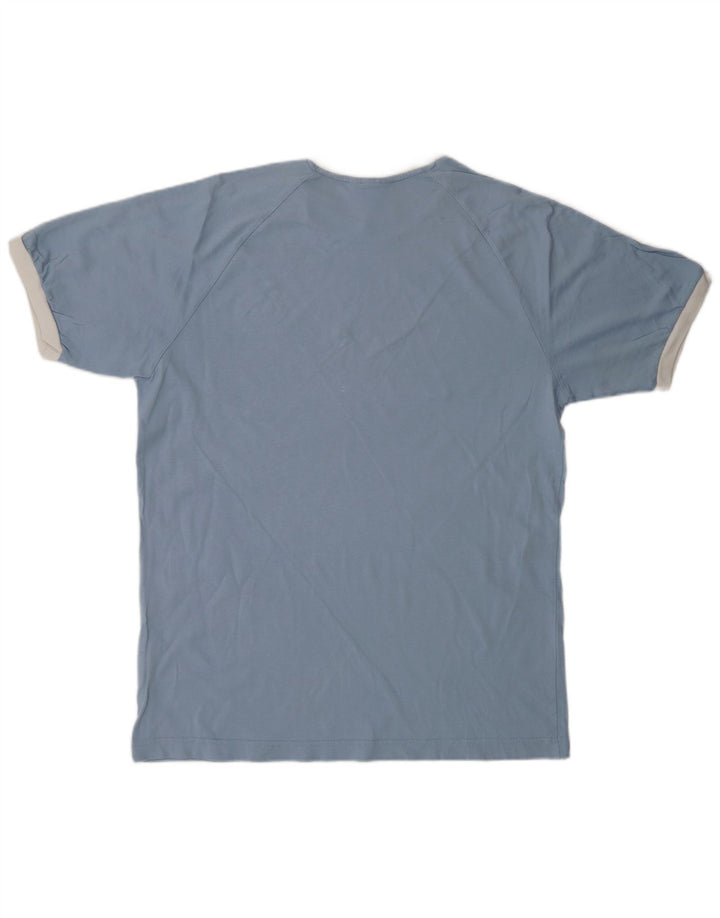 ADIDAS Mens T-Shirt Top Large Blue