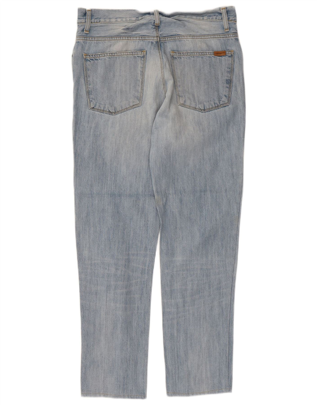 Carhartt Mens Straight Jeans W34 L28 Blue Cotton