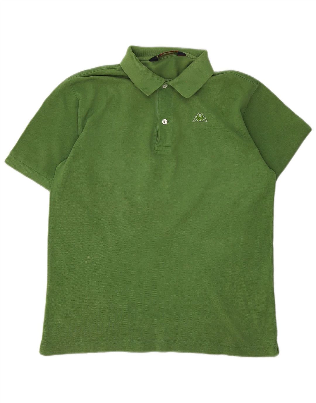 Kappa Mens Polo Shirt Small Green Cotton