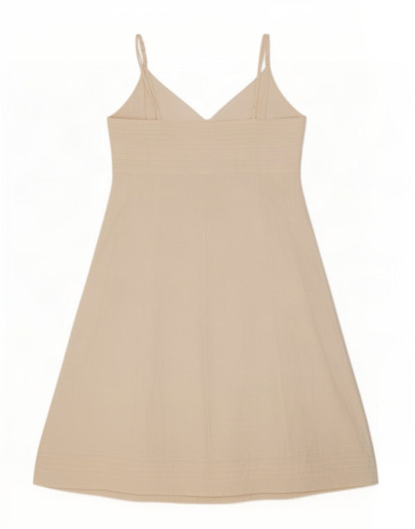 Crew Clothing Womens Sundress UK 16 Large Off White Cotton