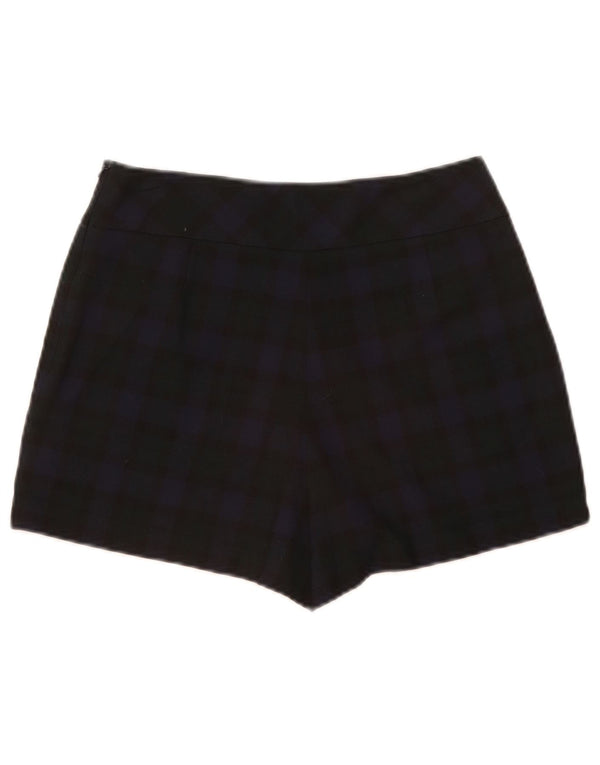 Oasis Womens Casual Shorts UK 10 Small W29  Multicoloured Check