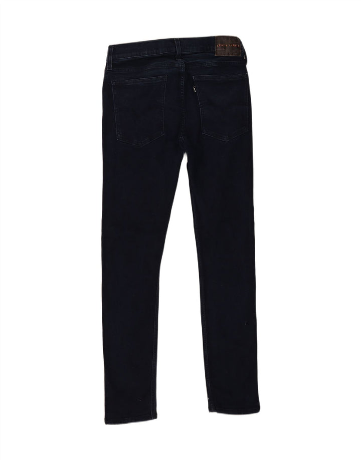 LEVI'S Womens Skinny Jeans W32 L32 Navy Blue Cotton Vintage Levi's and Second-Hand Levi's from Messina Hembry 