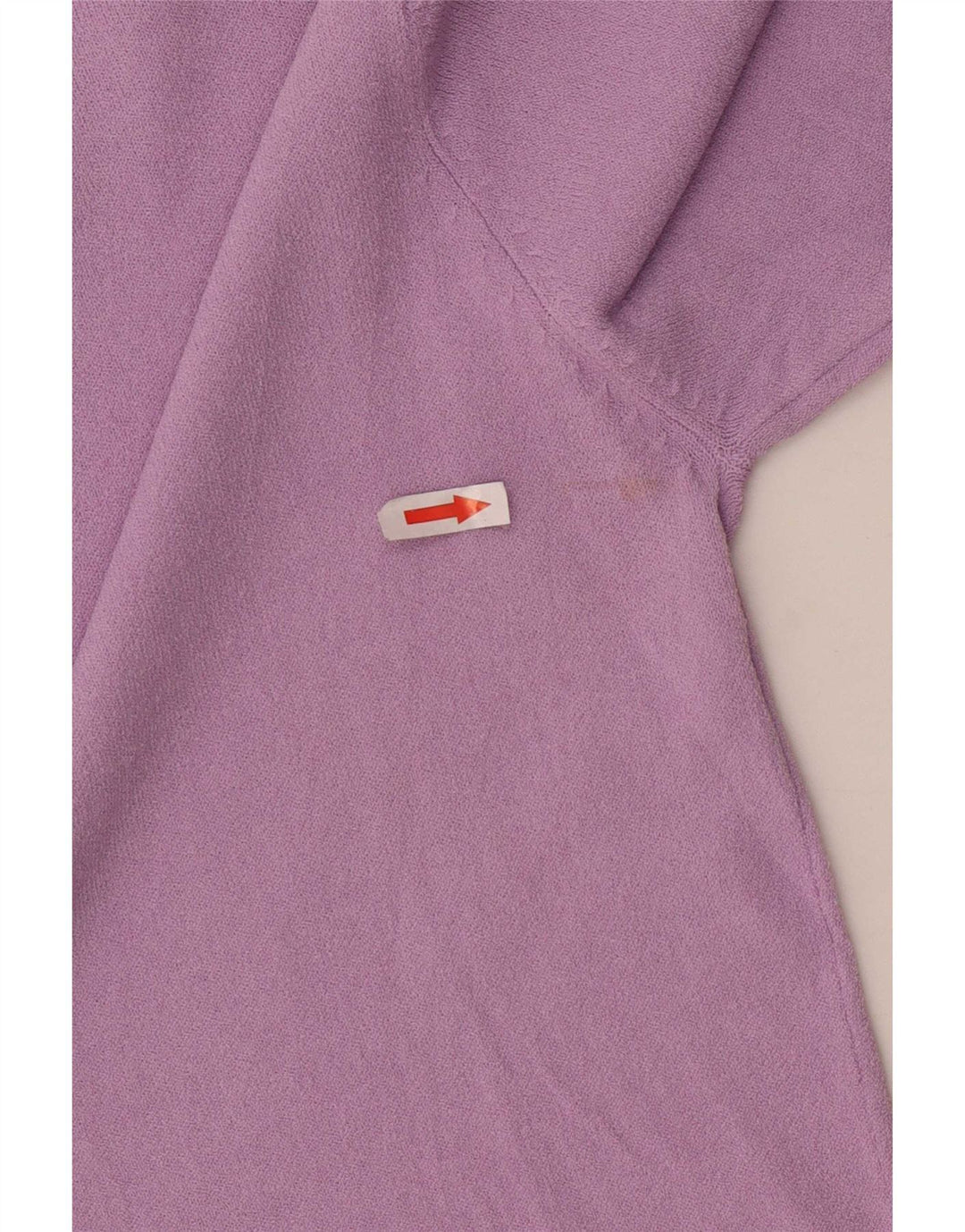 Zara Womens Top 3/4 Sleeve UK 12 Medium Purple Viscose