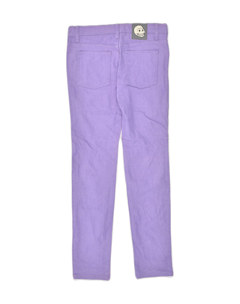 CHEAP MONDAY Womens Slim Casual Trousers W29 L32 Purple Cotton | Vintage Cheap Monday | Thrift | Second-Hand Cheap Monday | Used Clothing | Messina Hembry 