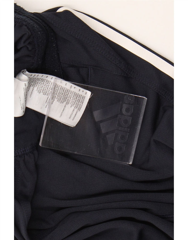 Adidas Boys Sport Shorts 7-8 Years  Navy Blue Polyester