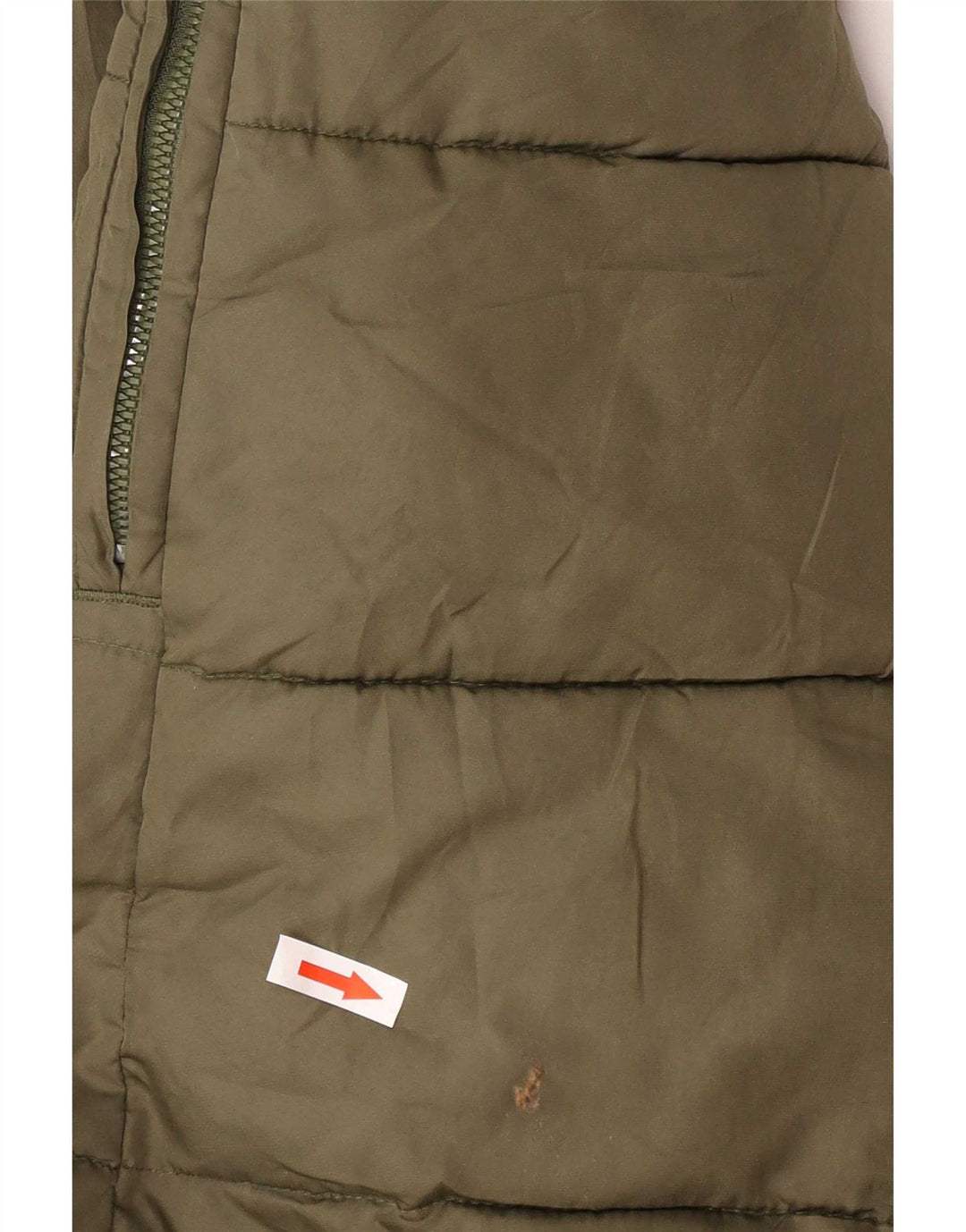 Gap Mens Hooded Padded Coat UK 40 Large Khaki Polyester