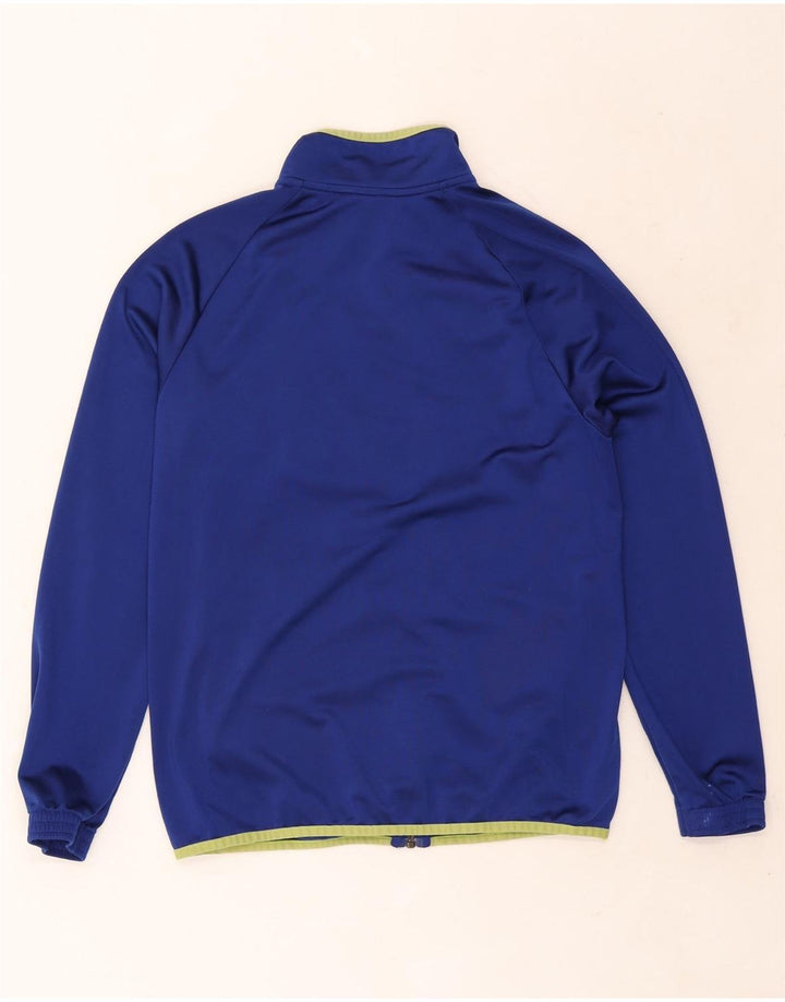 Adidas Boys Graphic Tracksuit Top Jacket 13-14 Years Blue