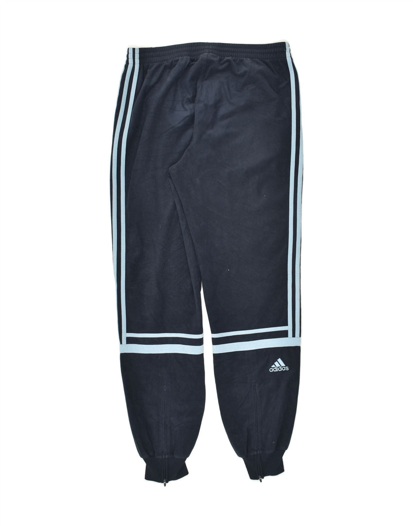 ADIDAS Mens Tracksuit Trousers Joggers Large Navy Blue Colourblock | Vintage Adidas | Thrift | Second-Hand Adidas | Used Clothing | Messina Hembry 