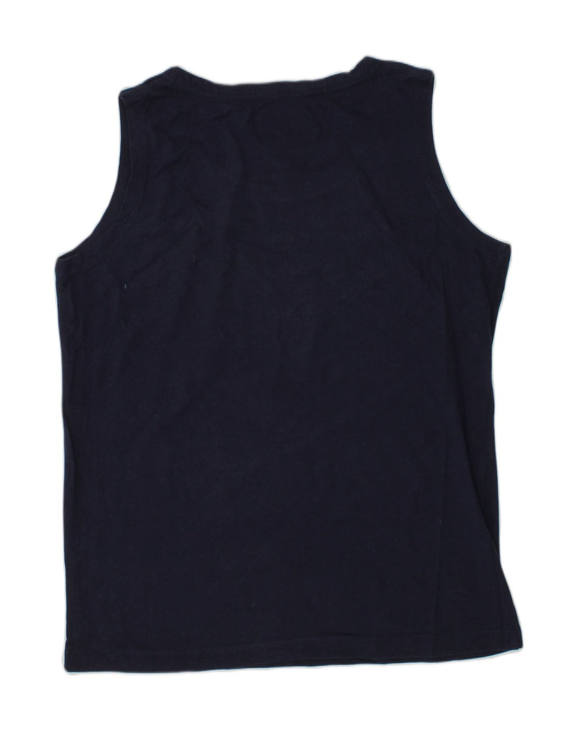 KAPPA Boys Graphic Vest Top 9-10 Years Navy Blue | Vintage Kappa | Thrift | Second-Hand Kappa | Used Clothing | Messina Hembry 