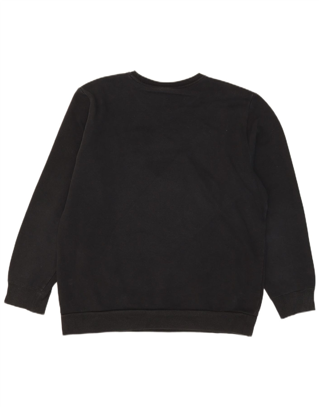 Adidas Mens Sweatshirt Jumper Large Black Cotton