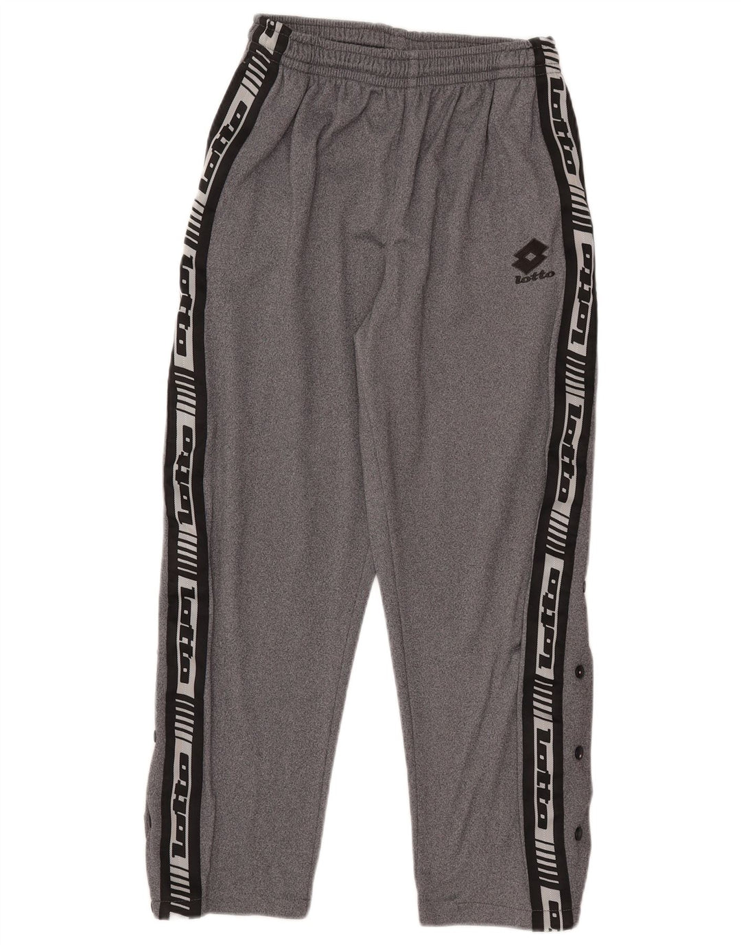 Lotto Mens Graphic Tracksuit Trousers Medium  Grey Colourblock