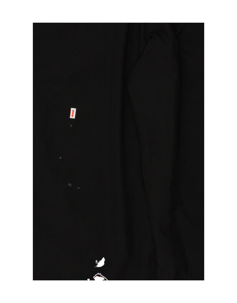 PUMA Mens Graphic Tracksuit Trousers Large Black Polyester | Vintage Puma | Thrift | Second-Hand Puma | Used Clothing | Messina Hembry 