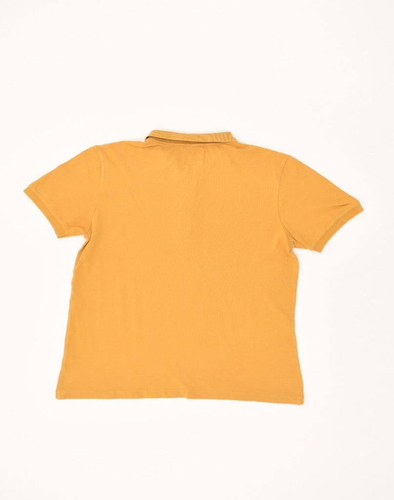 MARLBORO CLASSICS Mens Polo Shirt Medium Yellow | Vintage Marlboro Classics | Thrift | Second-Hand Marlboro Classics | Used Clothing | Messina Hembry 