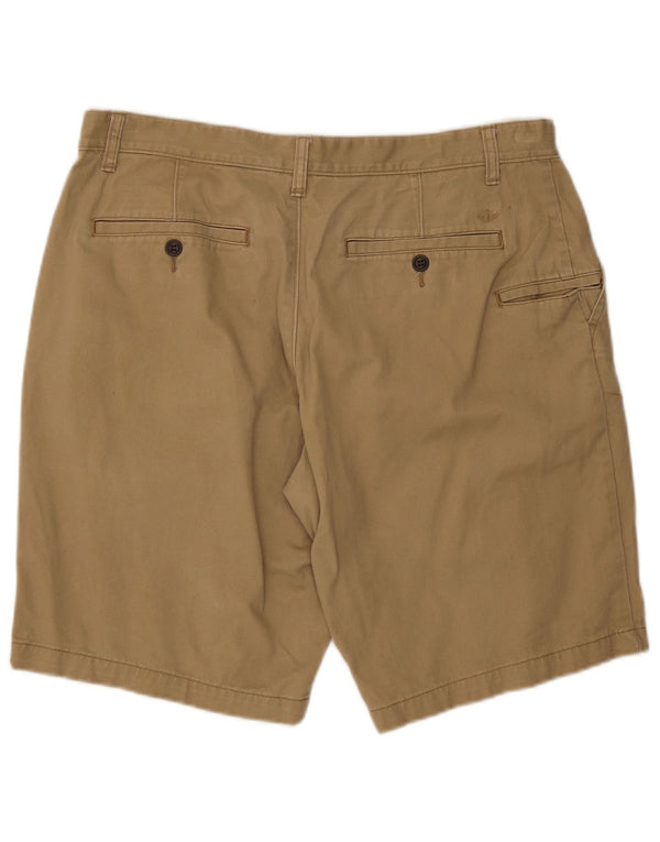 DOCKERS Mens Cargo Shorts W36 Large  Beige Cotton